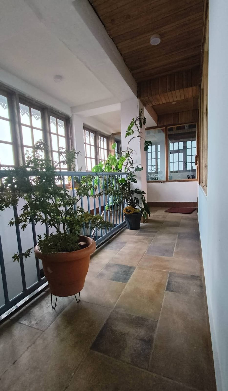 Corridor and stairs